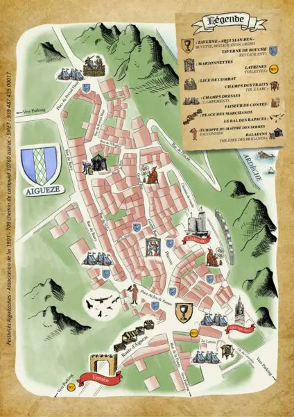 plan aiguèze